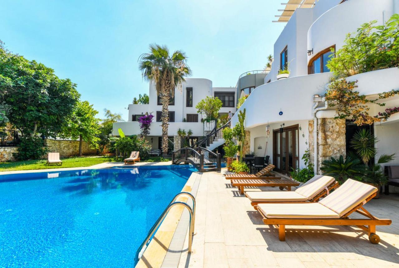 Duplex House With Shared Pool Near Beach In Kalkan Apartamento Exterior foto